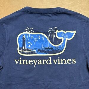 Vineyard Vines 4th of July Navy Graphic Tee